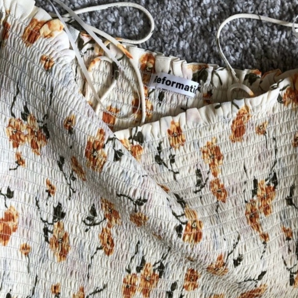 NWOT Reformation Sable Midi Dress - Picture 4 of 7